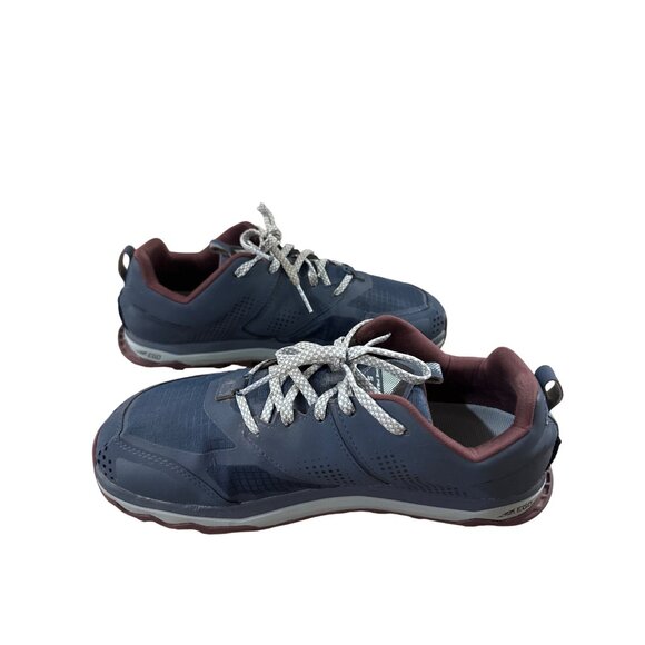 Altra Lone Peak 5 Womens Trail Running Shoes Size 11.5 Navy/Burgundy Durable & L - Picture 7 of 8